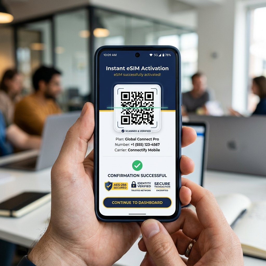 Instant eSIM Activation Technology